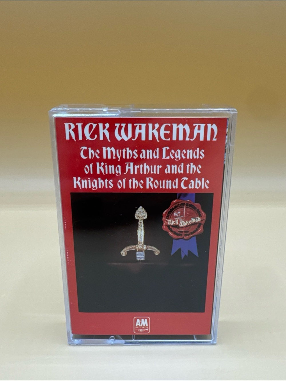 Rick Wakeman the Myths and Legends of King Arthur Cassette Tape A&M Records